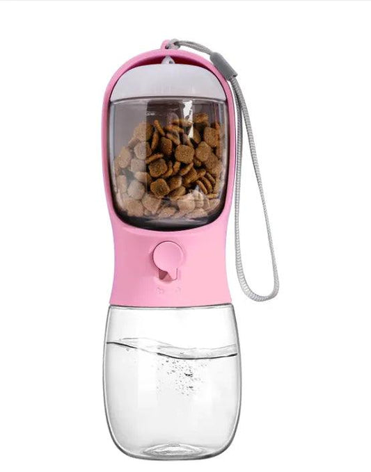 Wasser und Futter Flasche in Einem! - PetFitWorld