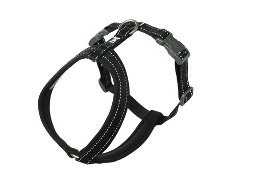 Hundegeschirr Casual Y-harness ECO raven - PetFitWorld