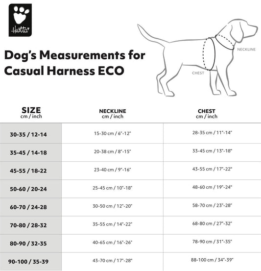 Hundegeschirr Casual harness ECO cinnamon - PetFitWorld