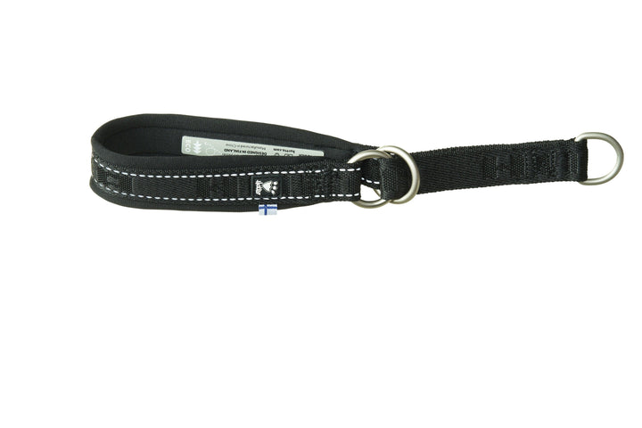 Zug-Stop-Hundehalsband Casual half choke collar ECO raven - PetFitWorld