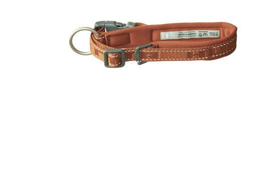Hundehalsband Casual half ECO cinnamon - PetFitWorld