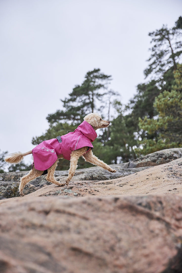 Regenmantel Monsoon Coat II ECO ruby - PetFitWorld