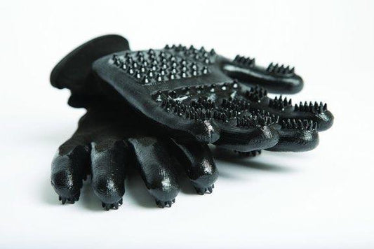 HandsOn Fell Putz- und Massagehandschuh Gr. S - PetFitWorld