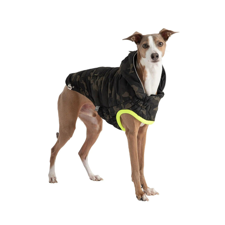 Recycelter Parka - Tarnmuster - PetFitWorld