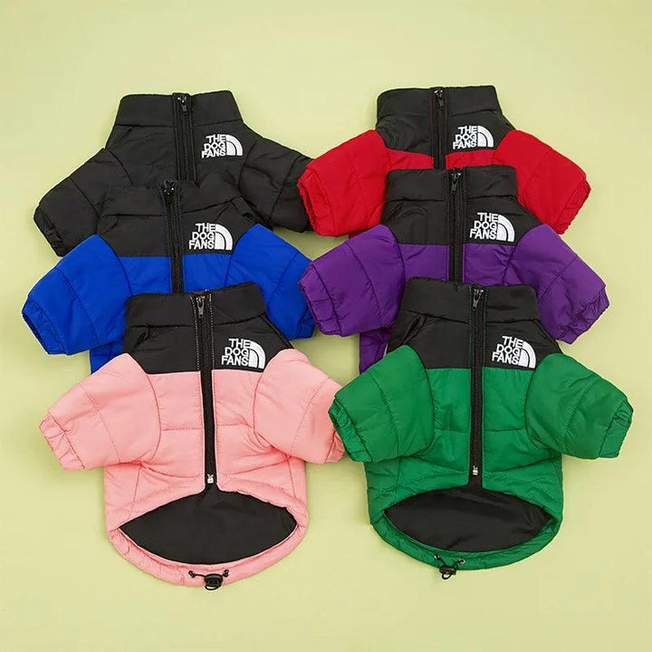 Dog Winter Pet Cotton Jacket Windproof Dog Clothes Warm Puppy Padded Jacket Cat Down Coat Chihuahua Dog Jacket Coat Pet Costumes - PetFitWorld