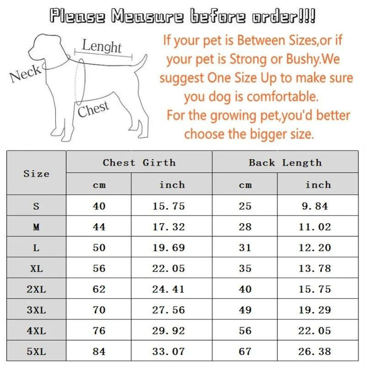 Dog Winter Pet Cotton Jacket Windproof Dog Clothes Warm Puppy Padded Jacket Cat Down Coat Chihuahua Dog Jacket Coat Pet Costumes - PetFitWorld