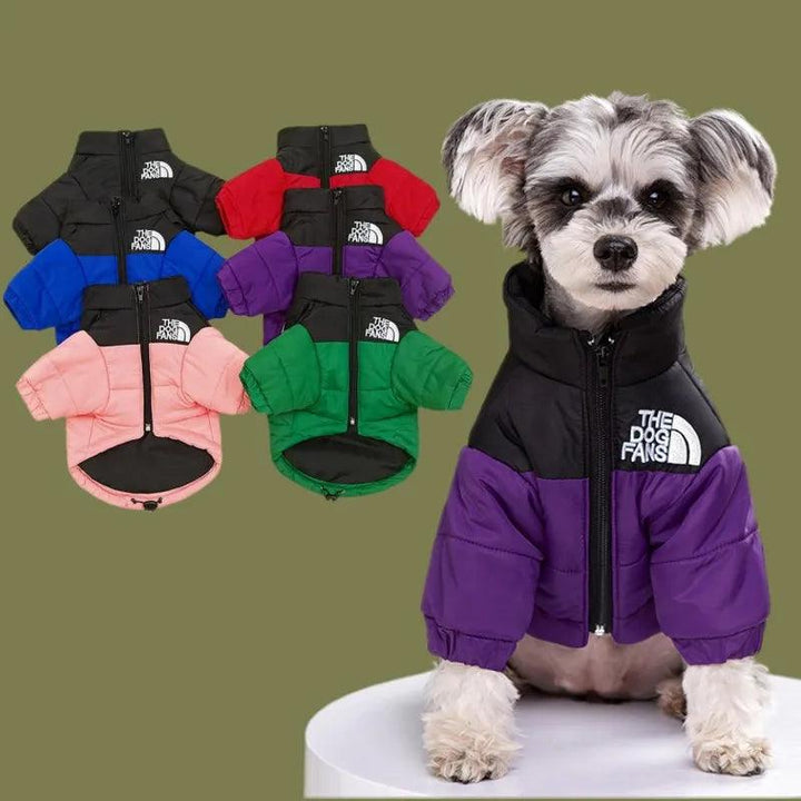 Dog Winter Pet Cotton Jacket Windproof Dog Clothes Warm Puppy Padded Jacket Cat Down Coat Chihuahua Dog Jacket Coat Pet Costumes - PetFitWorld