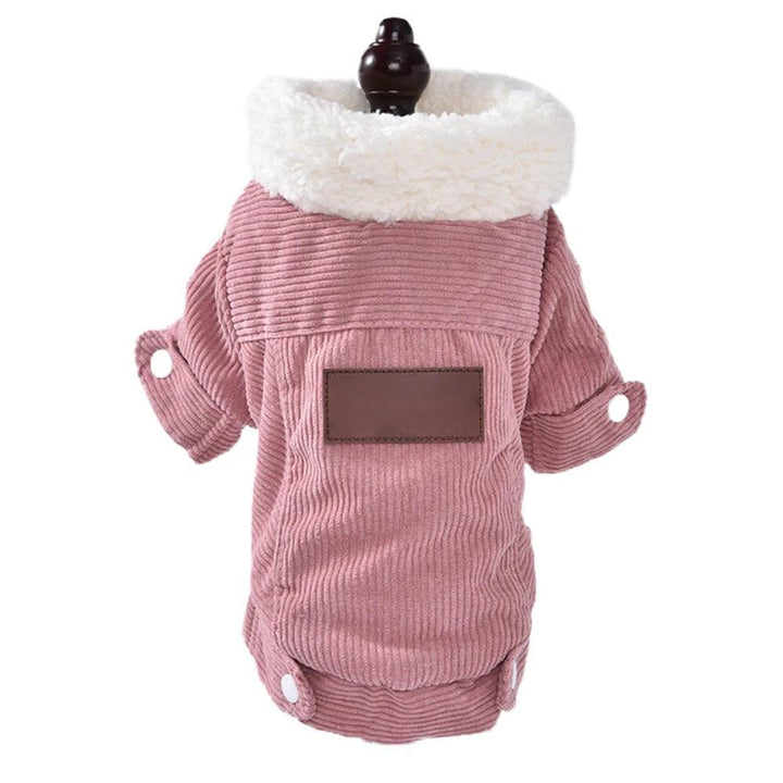 Dog Winter Coat Soft Warm Dog Fleece Jacket Cold Weather Dog Clothes Pet Apparel for Small Medium Dogs - PetFitWorld