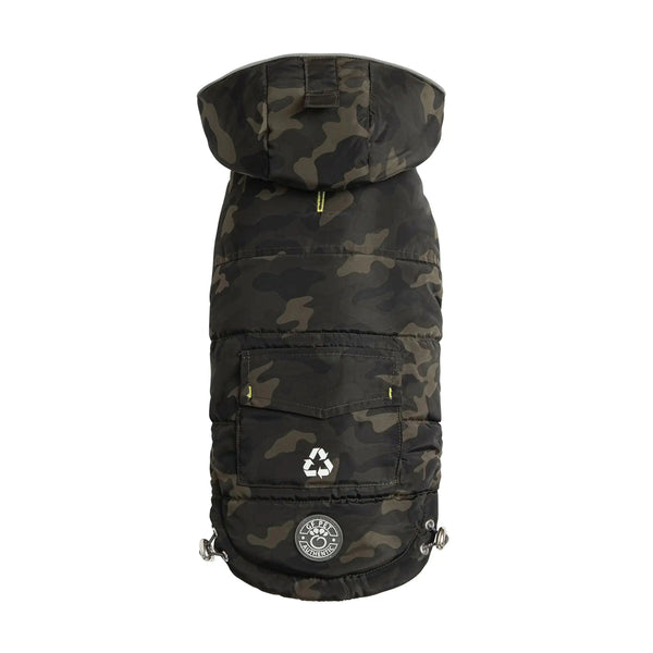 Recycelter Parka - Tarnmuster - PetFitWorld