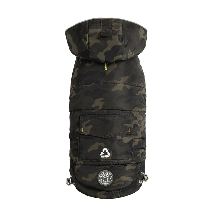 Recycelter Parka - Tarnmuster - PetFitWorld