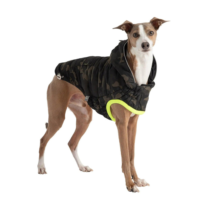 Recycelter Parka - Tarnmuster - PetFitWorld